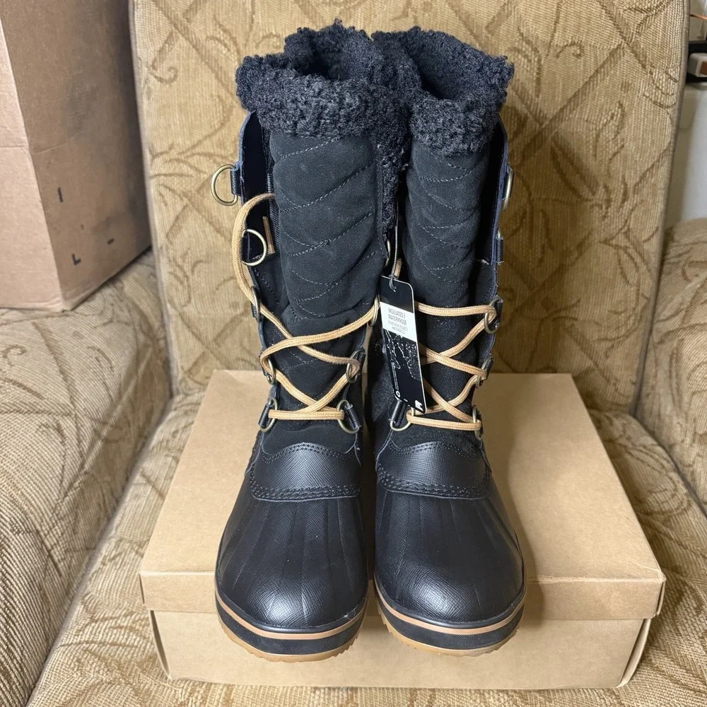 Sorel Women's Tofino II Waterproof Boots Black Gum 1959341010 Size 11